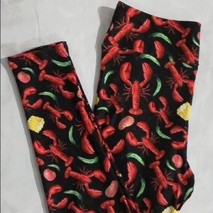 Lobster Boil Buttery Soft Yoga Waist Legging